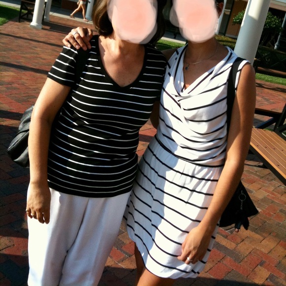 Dress Navy Blue Stripes - Picture 5 of 5